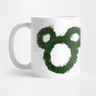 Holiday Mouse Wreath Mug